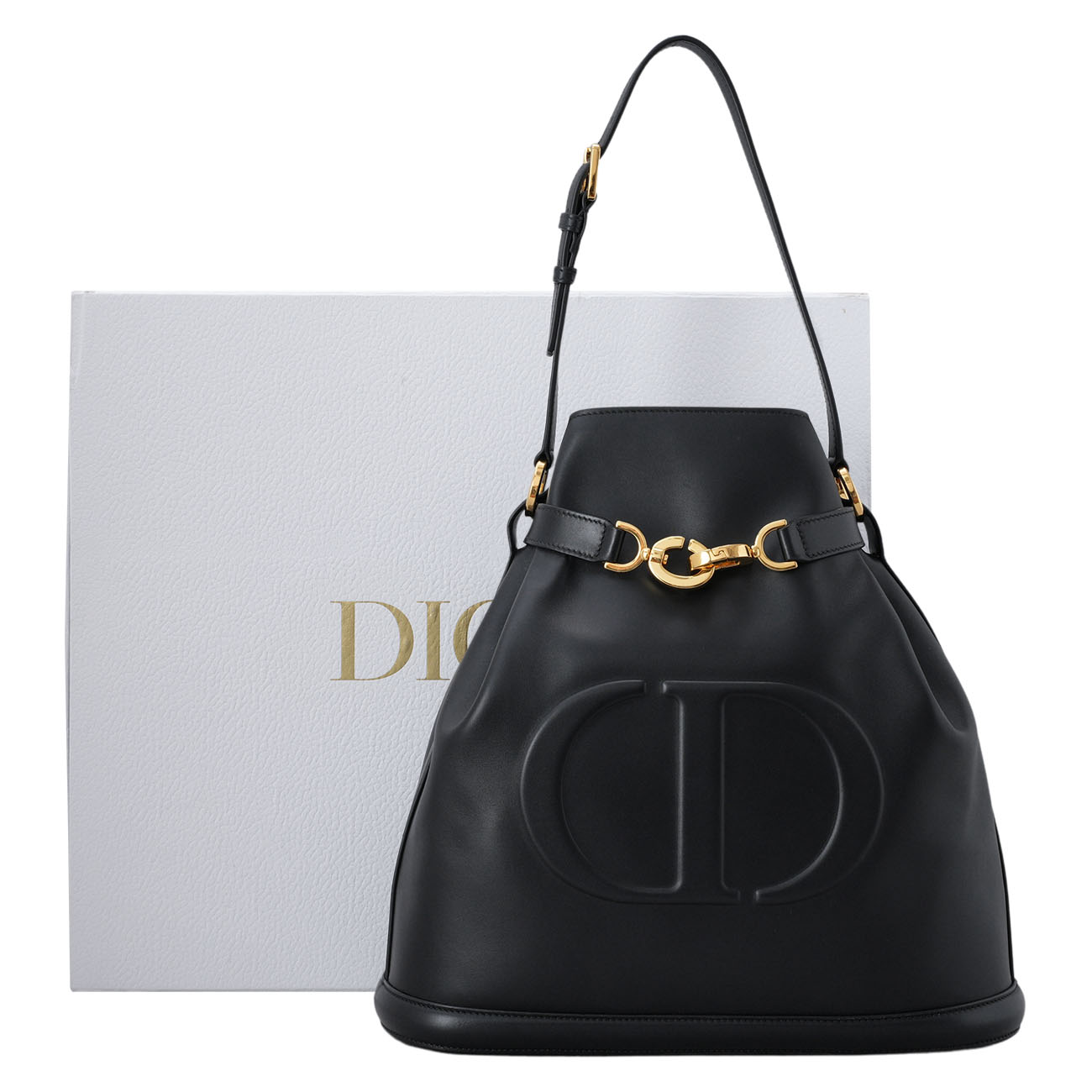 CHRISTIAN DIOR(USED)크리스찬 디올 쎄디올 버킷 숄더겸 토트 백 라지